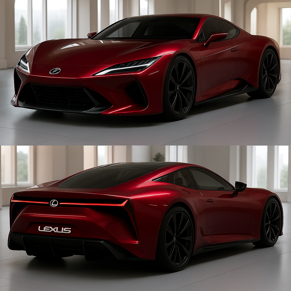 Design a Lexus conceptcar from 2025