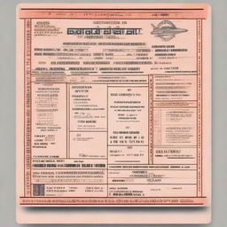 An authentic flight ticket showing a reservation for a passenger named Balaram Raju. The ticket is from Vijayawada to Kasi, and has a travel date of 9th January 2024.