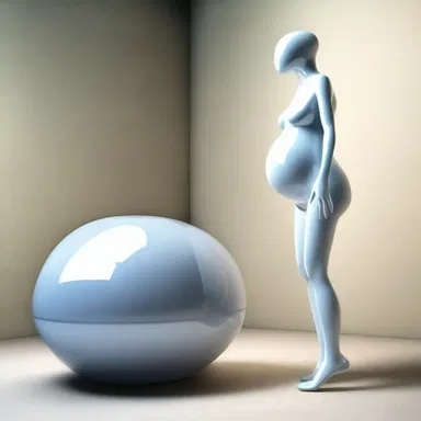 In the distant future, humans have developed artificial wombs to replicate the experience of being gravid.