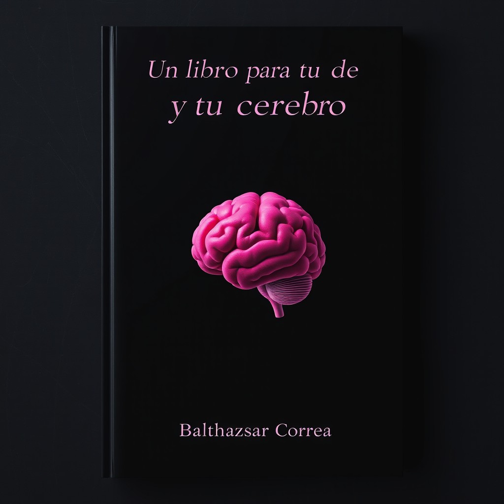 A minimalist book cover featuring a predominantly black background with subtle dark patterns or textures