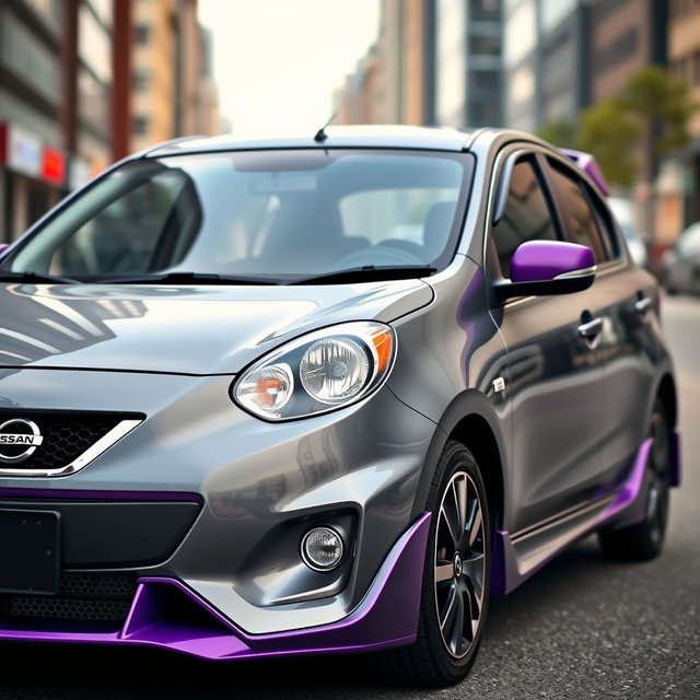 Vibrant Custom Nissan March K11