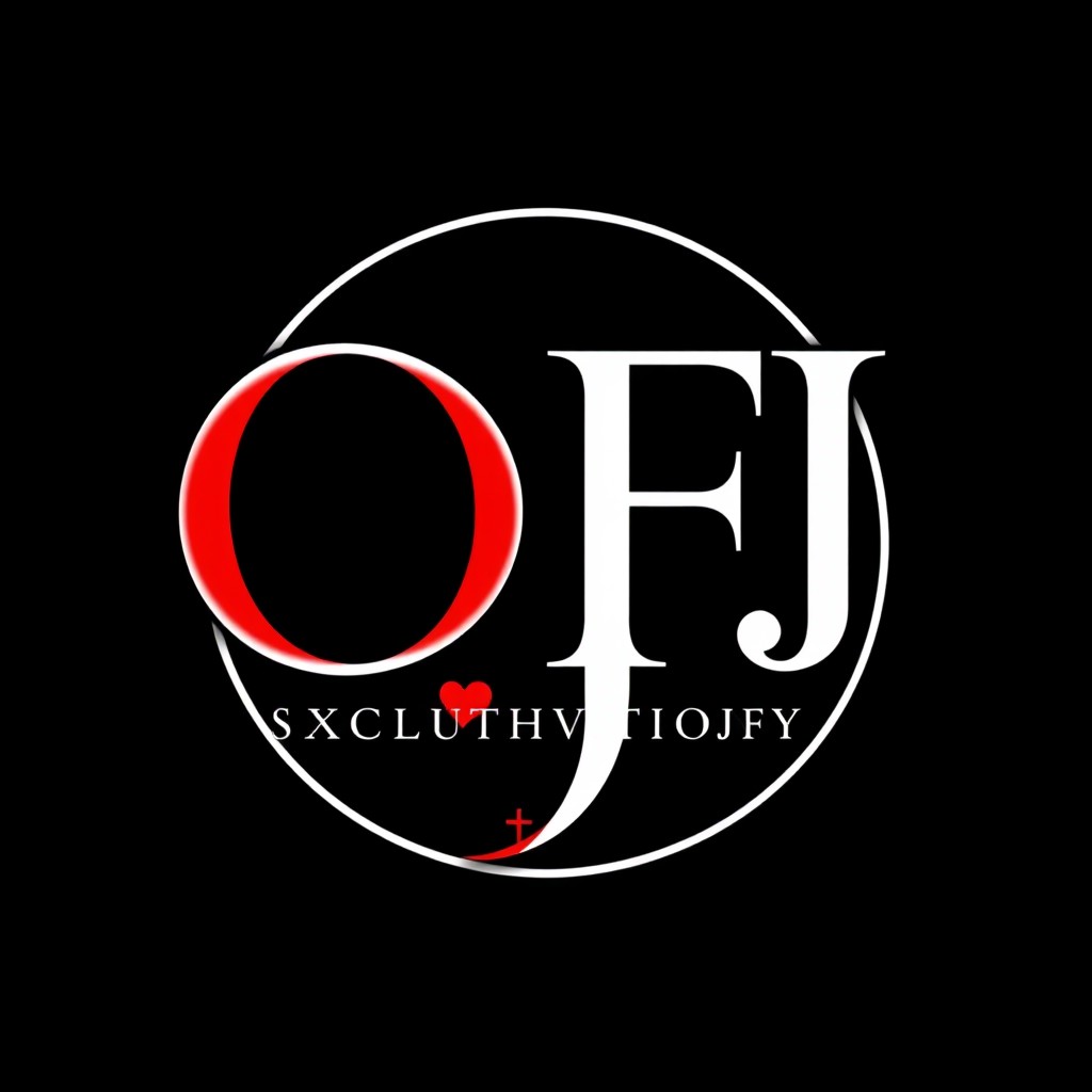 A logo that signifies sanctification and exclusivity for Jesus, featuring a sophisticated design in black, red, and white