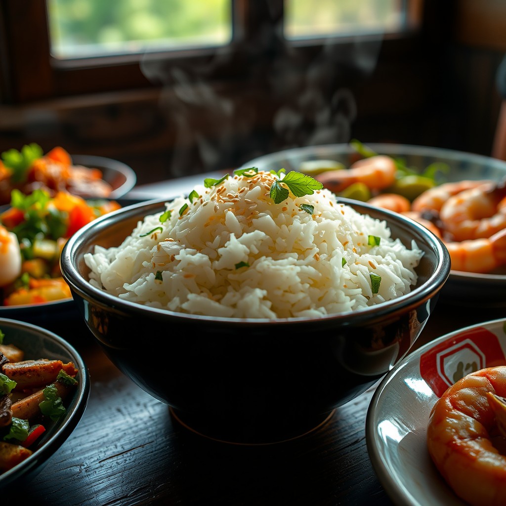 Captivating Rice Visuals: From Rustic to Refined