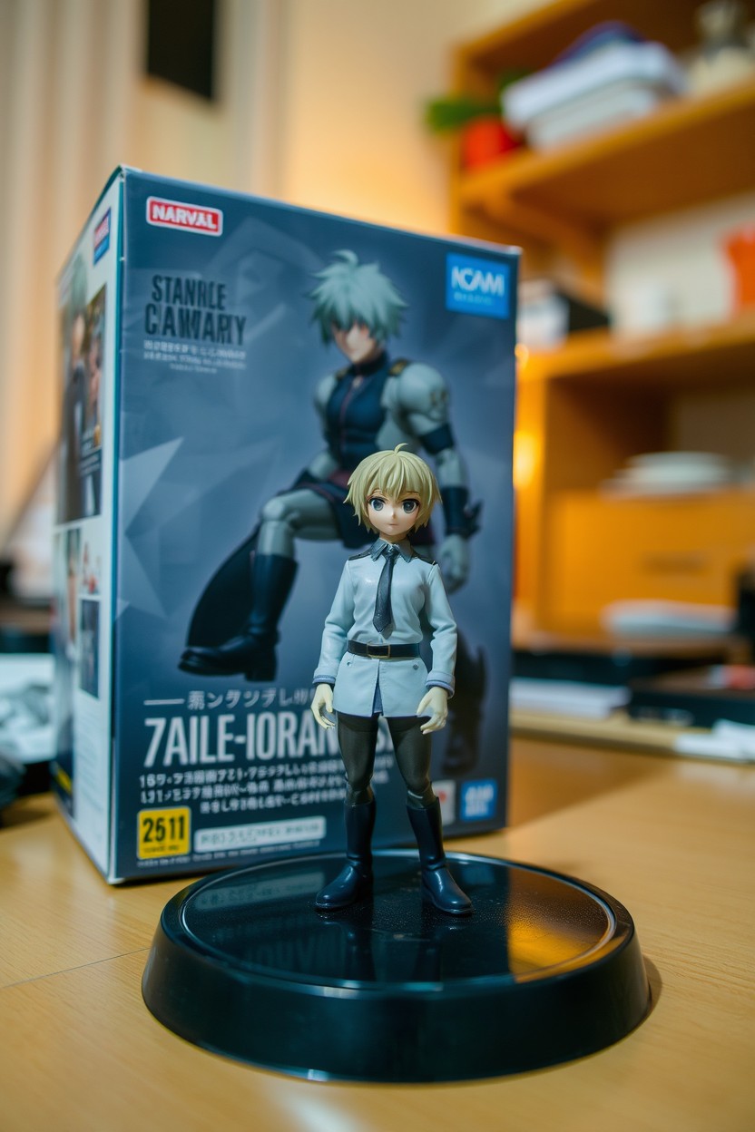 Stunning Model Packaging Box Display with PVC Character Figure