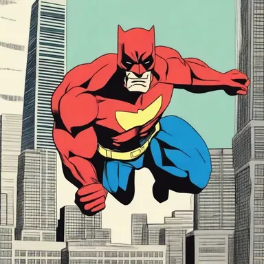 As the superhero flew across the city, he descryed the villain attempting to rob a bank.