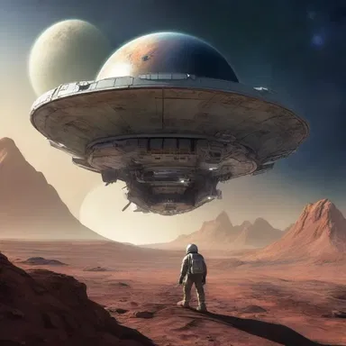 In the distant future, astronauts on a mission to explore a new galaxy descryed an unfamiliar alien civilization.
