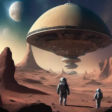 In the distant future, astronauts on a mission to explore a new galaxy descryed an unfamiliar alien civilization.