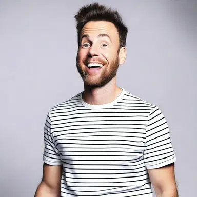 The stand-up comedian cleverly used his own feelings of inadequacy as a punchline in his latest joke.