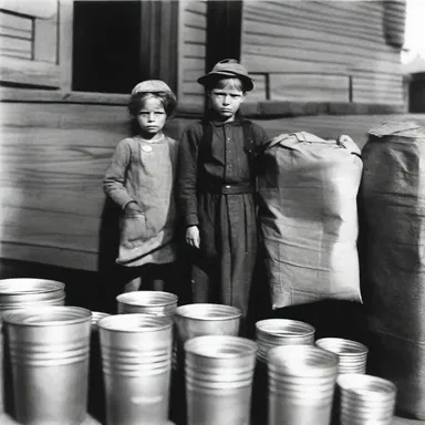 The inadequacy of food supply during the Great Depression led to widespread hunger and poverty.