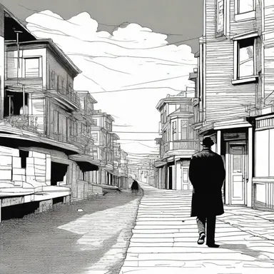 The protagonist's overwhelming sense of inadequacy drove the narrative forward.