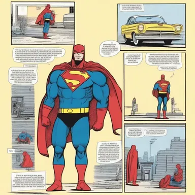 The superhero's secret struggle with inadequacy created a relatable and compelling storyline.