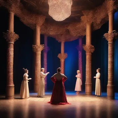 The magical world created on stage transported the audience in the parquet circle into a realm of fantasy.