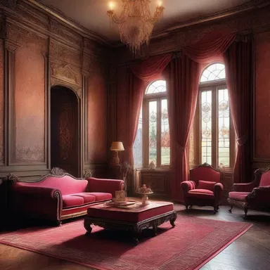 In the world of fantasy literature, the protagonist discovered a hidden drawing room within the enchanted castle.