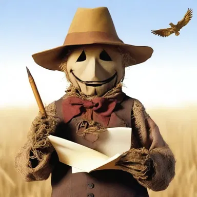 Why did the scarecrow bring a notebook? Because he wanted to be fully prepared to take notes in case he ever became all ears!