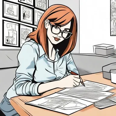 Aspiring artists often prepare by attending art school to learn the necessary skills for creating comics.