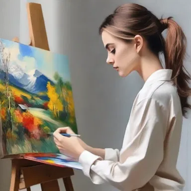 To become a renowned painter, one must prepare by studying different art movements and mastering various techniques.