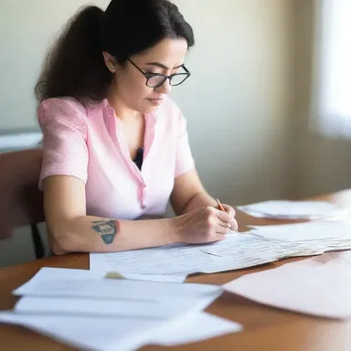 She spent hours preparing a heartfelt love letter to express her feelings.