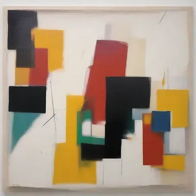 The artist used dissonant notes to prepare for the harmonious resolution in the painting.