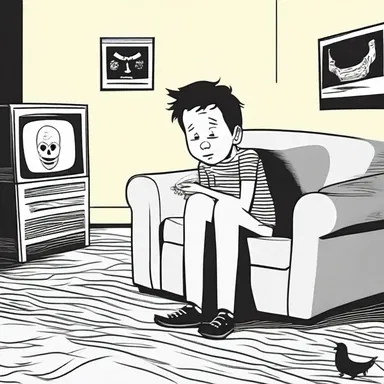 The scary movies he watched helped prepare him for the horror film marathon he planned to attend.