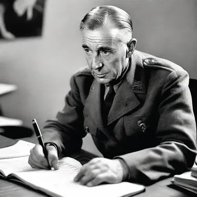Studying the events of World War II extensively prepared him for his role in the historical reenactment.
