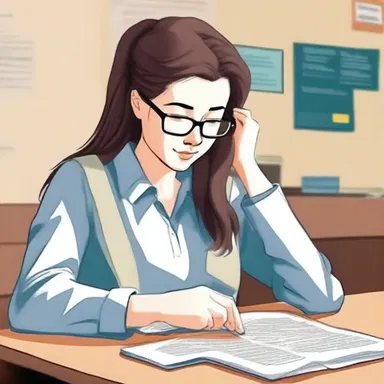 She reluctantly started reading the assigned literature for her English class.