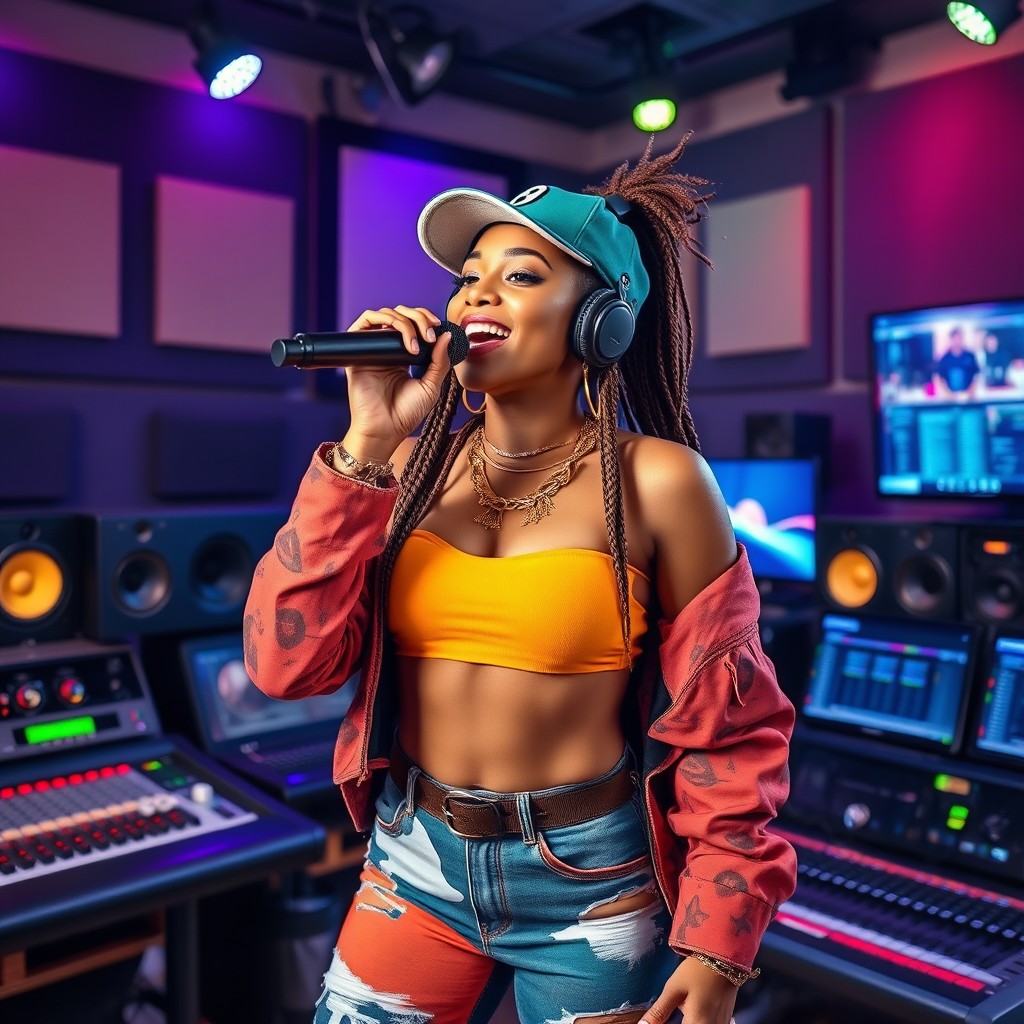 Unleash Your Voice: Hip-Hop Vibes in the Studio