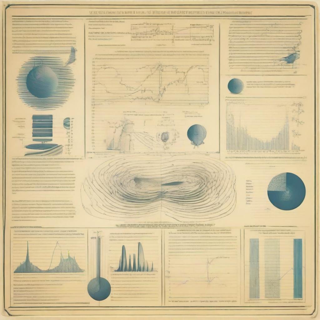 Educational poster merging themes of Physics and sound, illustrating sound waves, their interaction with surroundings, and examples of their importance in society, captioned 'Physics of Sound: The Resounding Impact'.