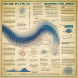 Educational poster merging themes of Physics and sound, illustrating sound waves, their interaction with surroundings, and examples of their importance in society, captioned 'Physics of Sound: The Resounding Impact'.