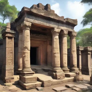 The stinkiness of the sacrificial offerings in ancient temples was believed to appease the gods.