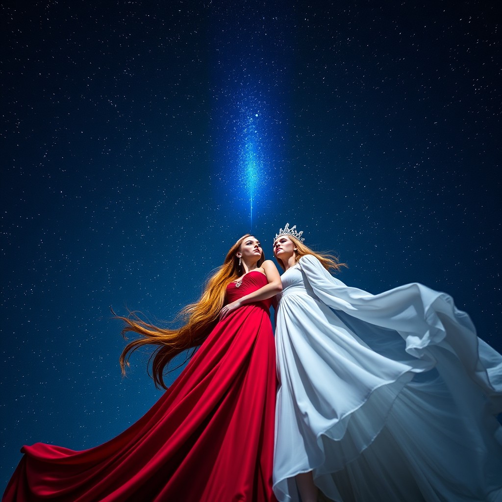 A stunning night sky filled with stars as the background, viewed from a low angle looking up