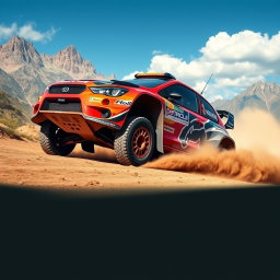 Unleash the Thrill: Rally Car in Action