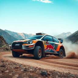 Unleash the Thrill: Rally Car in Action