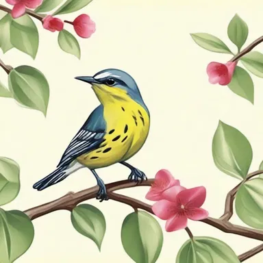 The novel described the warbler's melodious song as a symbol of peace and harmony.