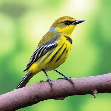 According to ancient mythology, the warbler bird was believed to be the messenger of the gods.
