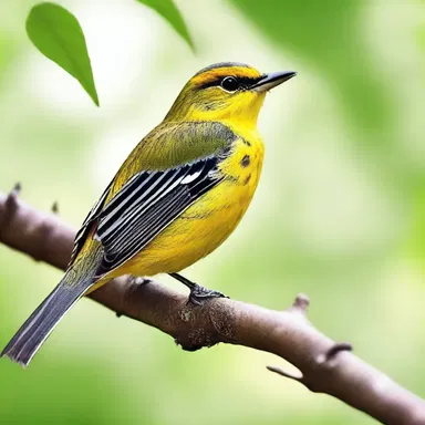 According to ancient mythology, the warbler bird was believed to be the messenger of the gods.