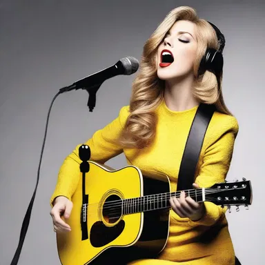The fashion industry often uses the term 'warbler' to describe a singer with a unique and beautiful voice.