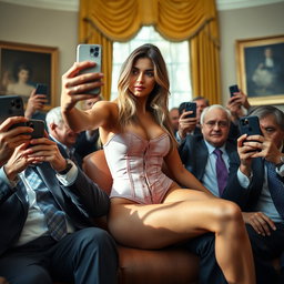 A captivating 19-year-old Arabic woman with a gorgeous, slender physique, characterized by thin breasts, a tiny waist, and very wide hips