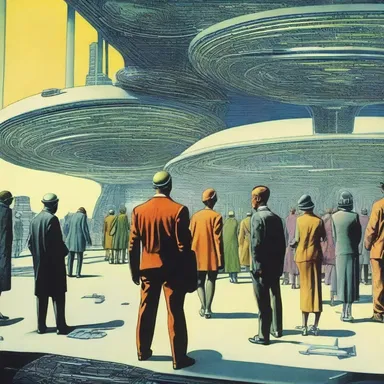The futuristic society in the science fiction novel is characterized by its unorthodoxy in social norms and technological advancements.