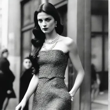 Her unorthodoxy in fashion made her the talk of the town.
