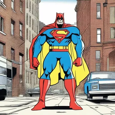 The comic book portrayed the superhero's unorthodoxy in challenging traditional crime-fighting methods.