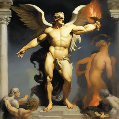 In Greek mythology, Prometheus' unorthodoxy in stealing fire from the gods aroused their wrath.