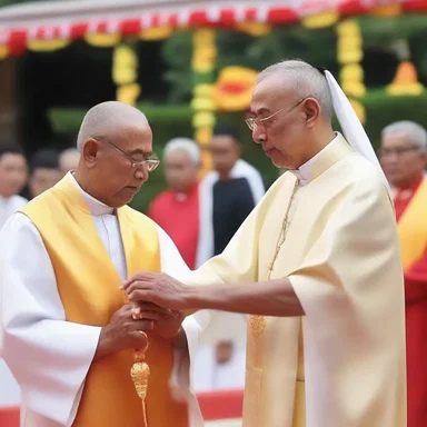 During the ceremony, the priest blessed the occipital vein to ensure the spiritual well-being of the individual.
