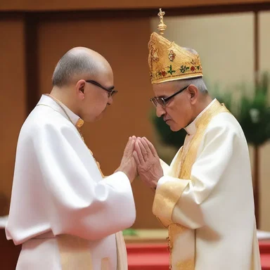 During the ceremony, the priest blessed the occipital vein to ensure the spiritual well-being of the individual.