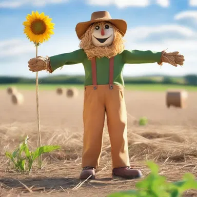 Why did the scarecrow win an award? Because he was outstanding in his field, looking splendid!