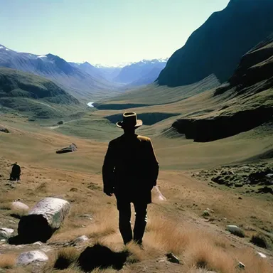 The film's cinematography was stunning, with splendid shots of the breathtaking landscape.