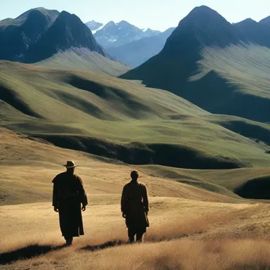 The film's cinematography was stunning, with splendid shots of the breathtaking landscape.