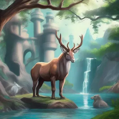 In the splendid kingdom of Eldoria, magical creatures roamed freely.