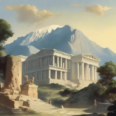 In Greek mythology, Mount Olympus was known as the home of the splendid gods and goddesses.