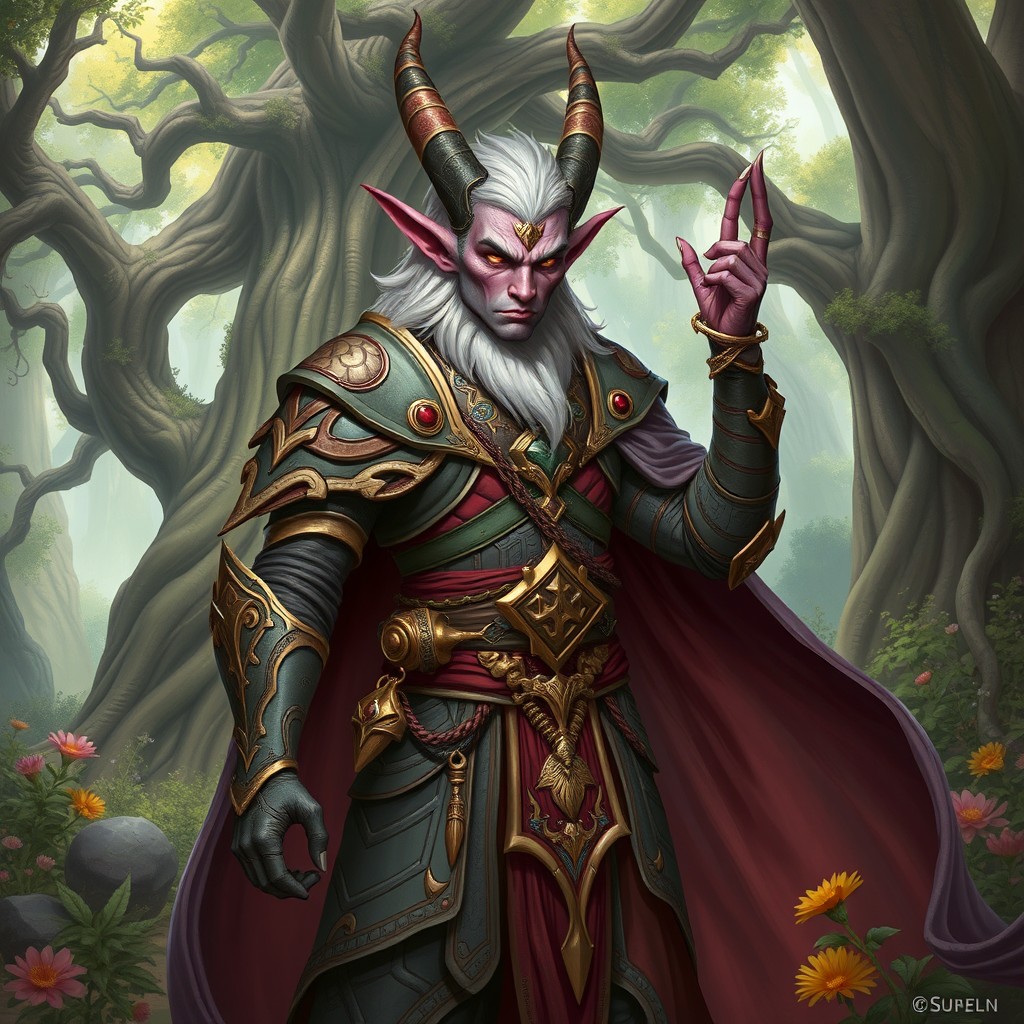 Create a character from the Dungeons & Dragons universe, specifically a Souvlin race character