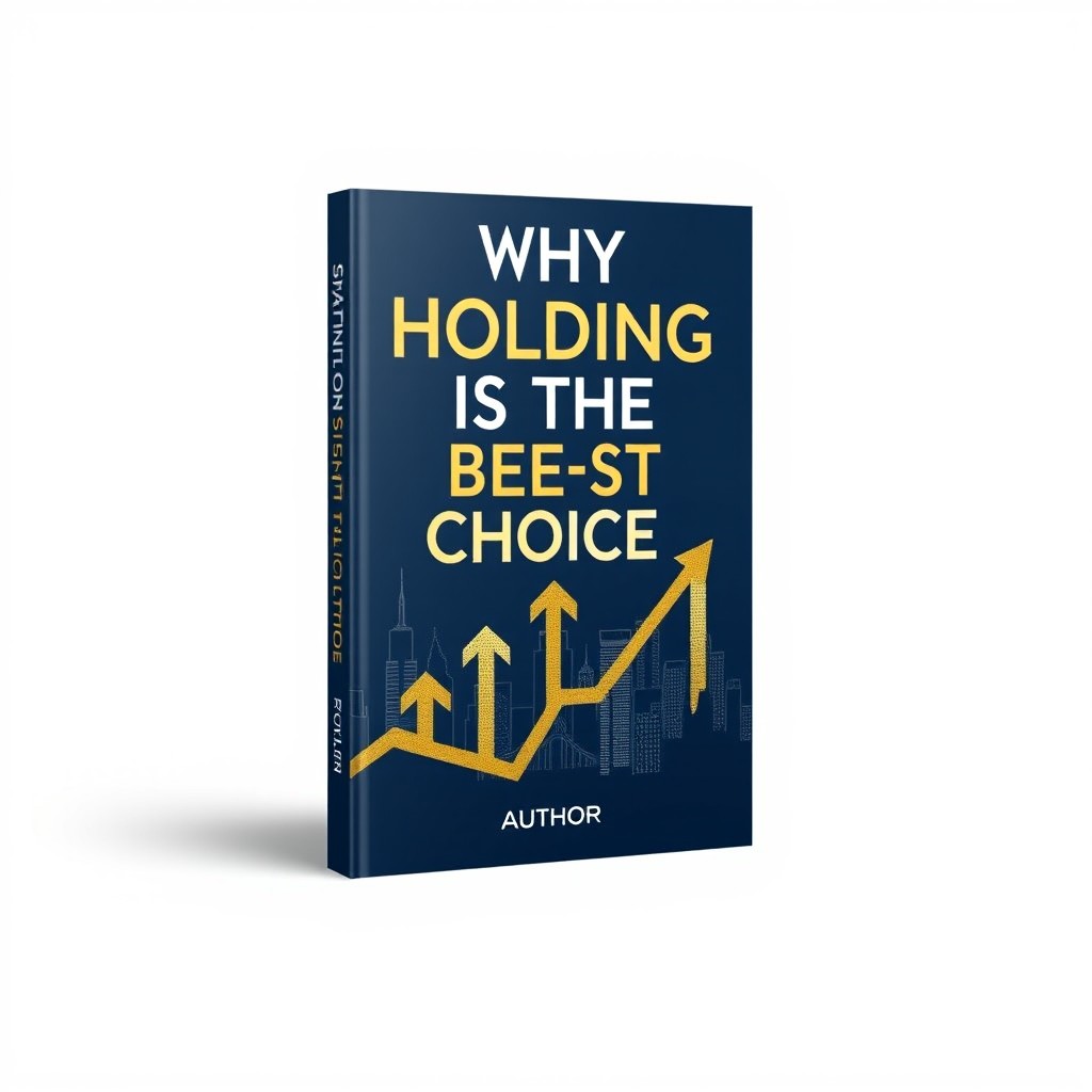 An engaging e-book cover design themed around 'Why Holding is the Best Choice'